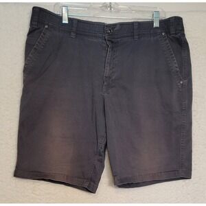 SWISS TECH Men's Shorts Size 38 Stretch Grey Stone Outdoor Pockets 1099